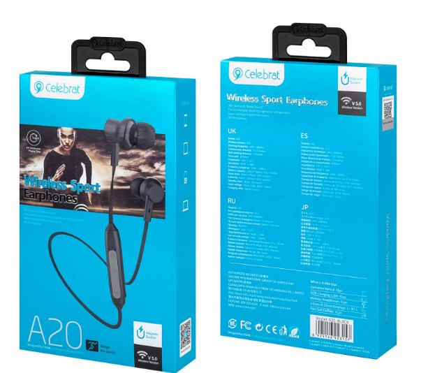 Гарнитура CELEBRAT A20 Bluetooth