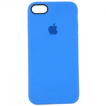Силикон для SAMSUNG A320 (A3 2017), Silicone case, синий