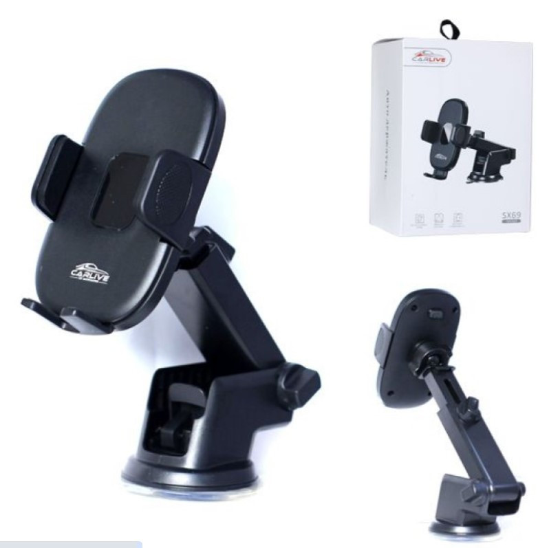 Автодержатель SX69 на панели и на стекло