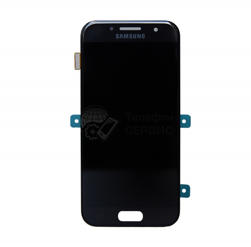 Дисплей для Samsung A320F (A3 2017) в сборе с сенсором (черный) Оригинал 100%