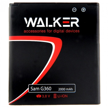 АКБ WALKER для SAMS i8552/i8550/i8530/G355H 2000mAh Core 2/Beam EB585157LU