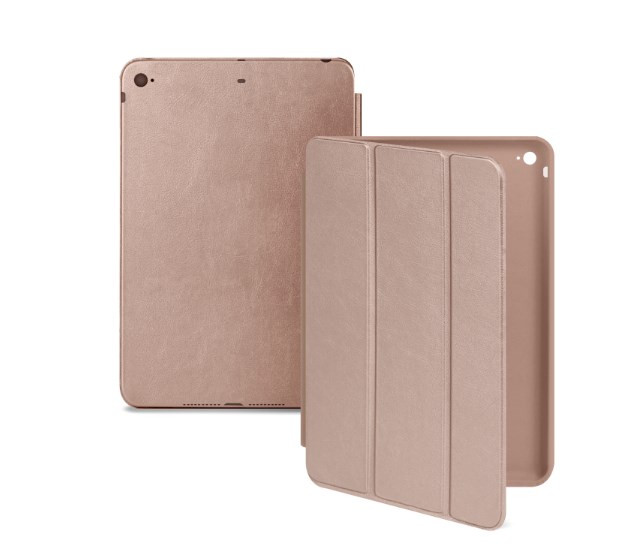 Чехол-книга для iPAD mini 2/3 кожа Copi Orig, розовое золото