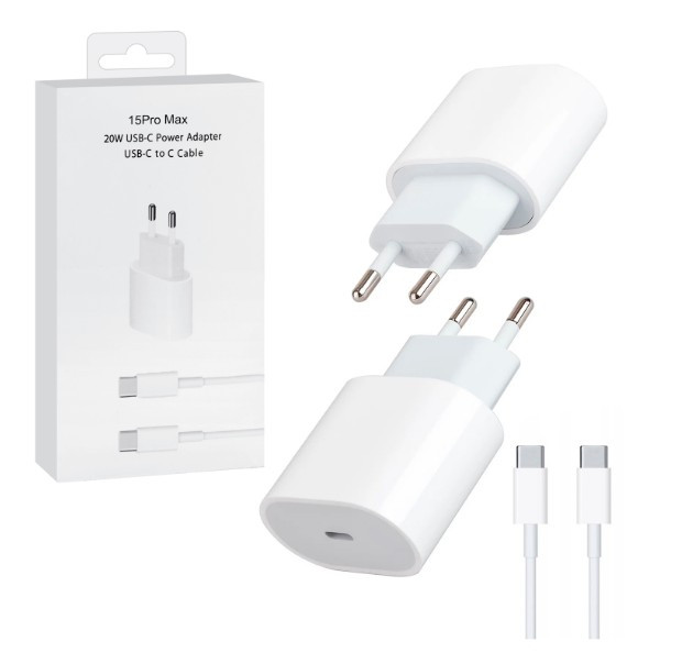 СЗУ USB C 25w с кабелем Type-C на Type-C