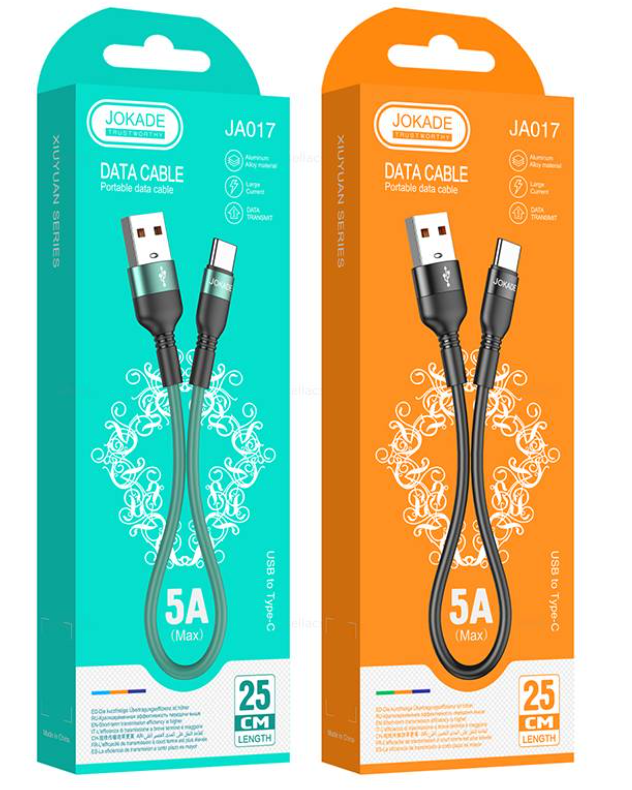 USB кабель для TYPE-C Jokade JA017 0.25м