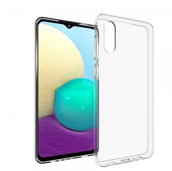 Силикон для Samsung A022F A02 2021, прозрачный