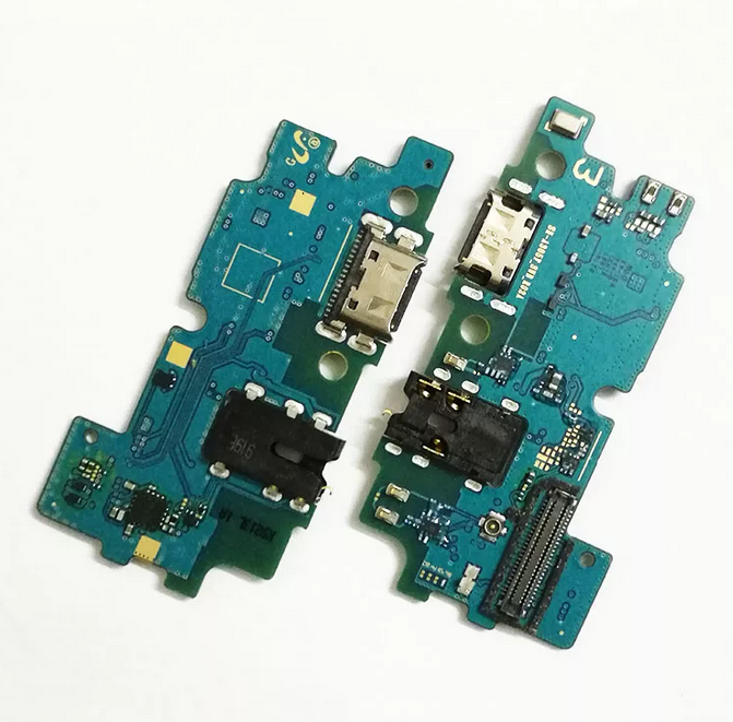 Шлейф для Samsung M307F M215F M30s M21 + разъем зарядки + разъем гарнитуры + микрофон