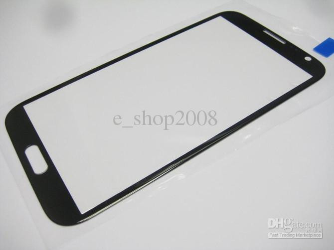 Стекло дисплея для Samsung N7100 (серый)