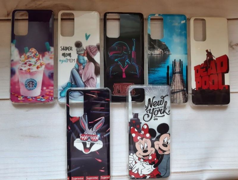 Накладка для HUAWEI Honor 10X Lite, P SMART 2021, картинки в ассортименте 2