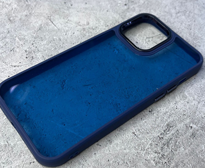 Накладка для XIAOMI Redmi 9A, противоударный прозрачно матовый, синий