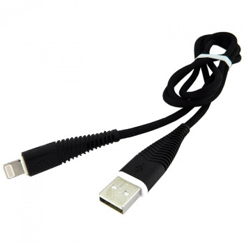 USB кабель для Micro WALKER C550 в матерчатой обмотке, красный