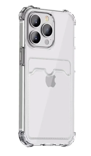 Накладка для Apl IPh 12 PRO MAX, противоударный с визитницей