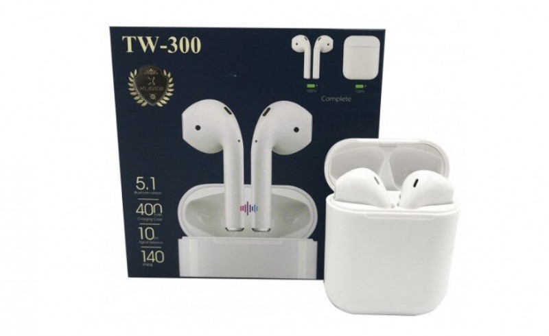 Гарнитура беспроводная + Power Bank TW300 СЕНСОР