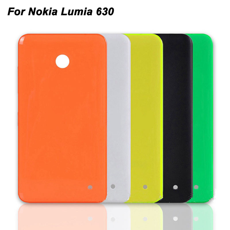 Крышка АКБ для Nokia 630/635 (оранжевая)
