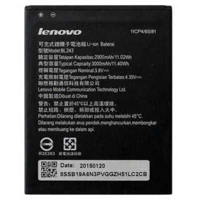 АКБ для LENOV (BL243) A7000 K3 Note (2900 mAh)