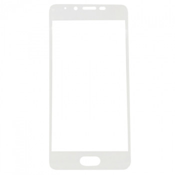 Защитное стекло для ApL iph X/XS/11 Pro, 3D/4D, белое, тех пак