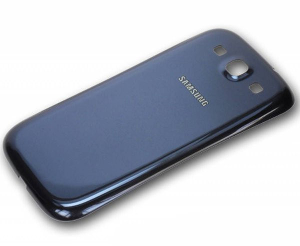 Крышка АКБ для Samsung i9300 (синий) Оригинал