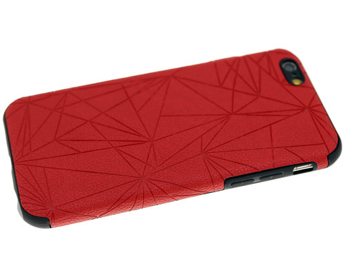 Силикон для SAMSUNG A105F A10, M105F M10, под кожу, паутина, красный