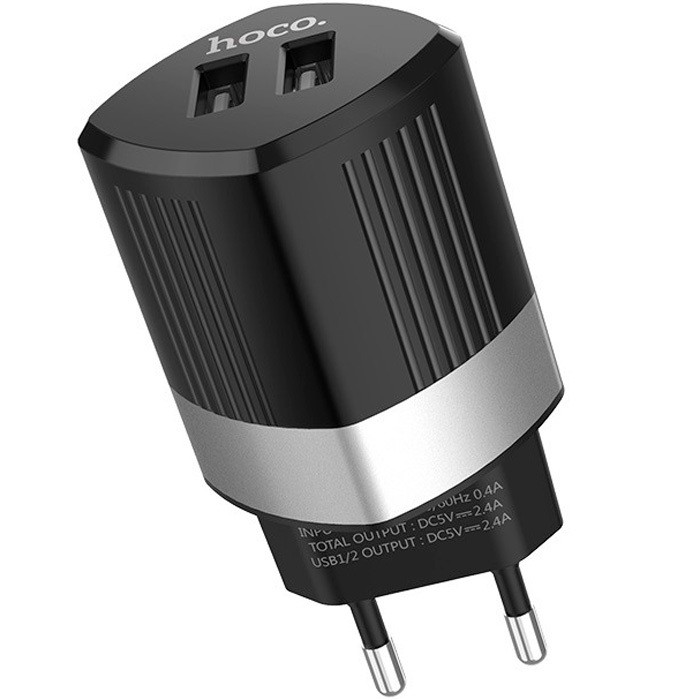 СЗУ HOCO C55A 2USB (2.4A)