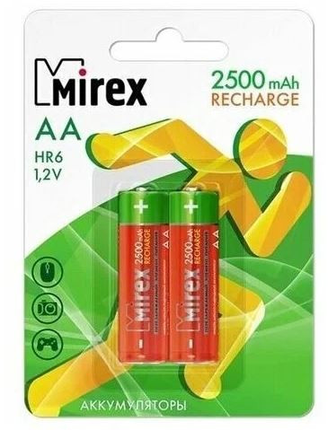 Аккумулятор Mirex HR06 2500mAh