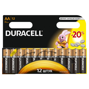 Батарейка Durasell LR06 BL12/144/7027