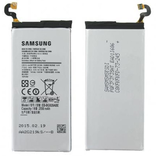 АКБ DEJI для SAMS G920F G920FD S6 S6 Duos EB-BG920ABE 2550 mAh