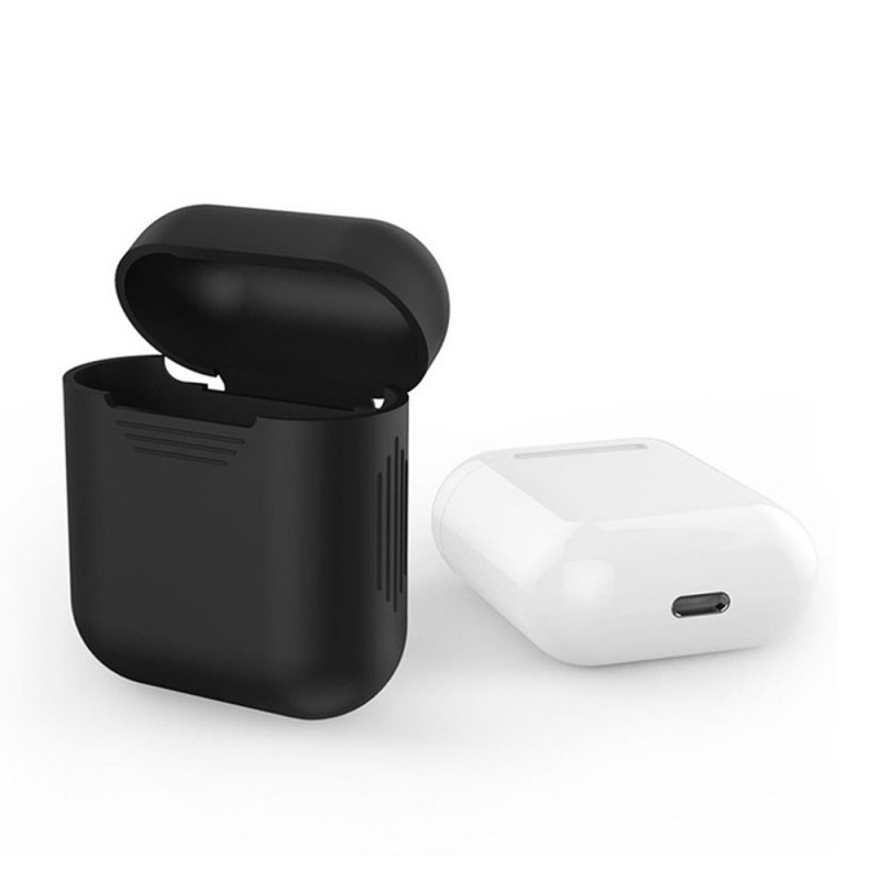 Чехол Airpods Silicon Case черный