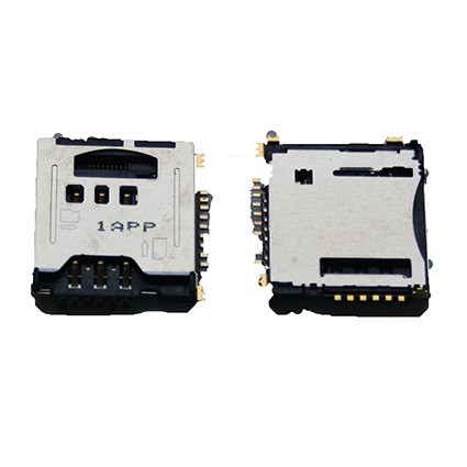 Коннектор SIM+MMC для Samsung S5230/C3010/C3011/E2232/C3752/E2202