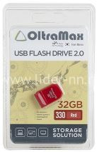 Флеш-накопитель 32Gb OltraMax 330, USB 2.0, красный