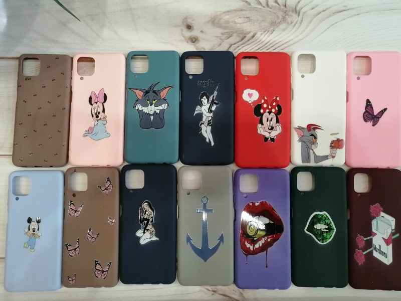 Накладка для SAMSUNG A12, картинка в ассортименте 1