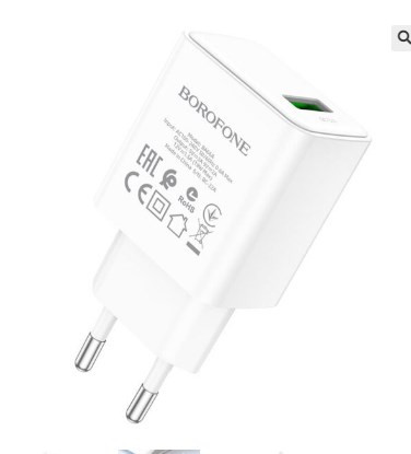 СЗУ BOROFONE BA66A 1USB, 3.0A