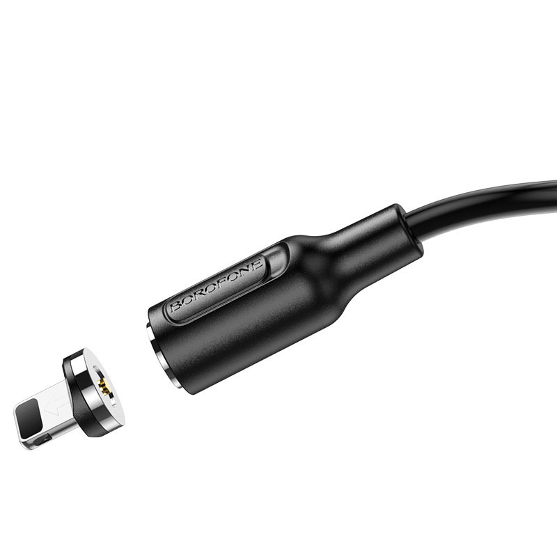 USB кабель для lightning BOROFONE BX41, Amiable, магнитный, 2.4А, 1 м