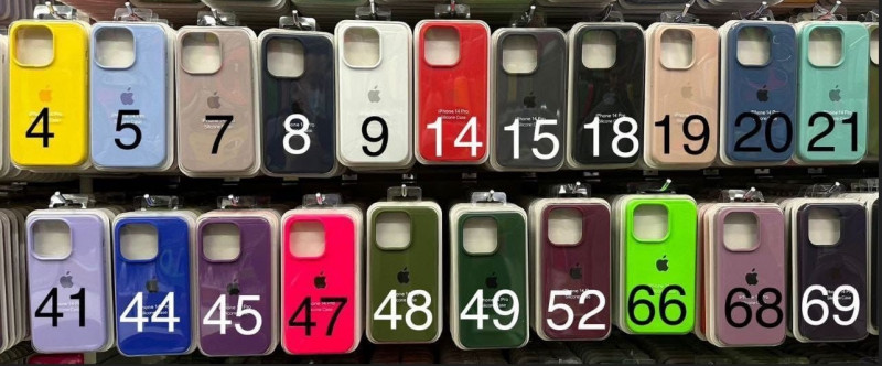 Накладка для Apl IPh 16 Pro Max, SILICONE COVER Soft-touch, графит