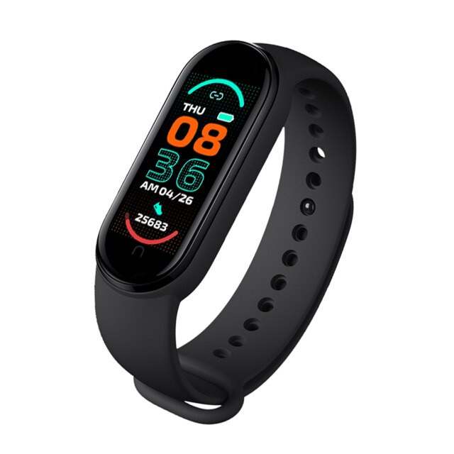 Фитнес браслет M6 Bluetooth 4.0 ИЗМЕРЯЕТ ДАВЛЕНИЕ