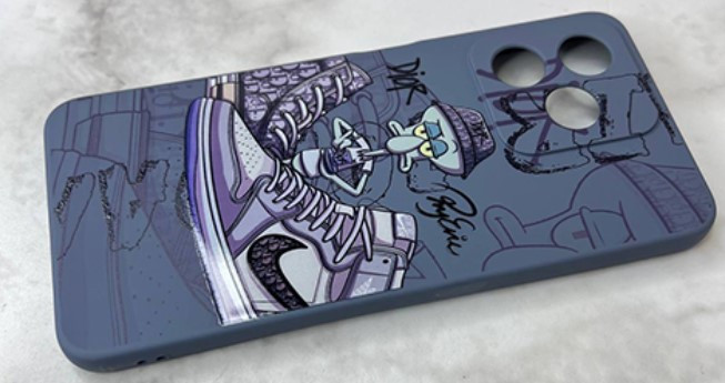 Накладка для XIAOMI Redmi 13C POCO C65, картинки с барахтом внутри 1