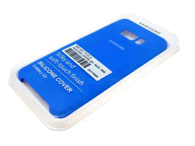 Накладка для Samsung J260 (J2 Core), SILICONE COVER Soft-touch, синий