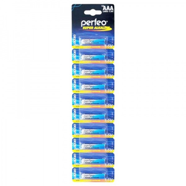 Батарейка Perfeo LR03 10SP/38626
