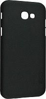 Силикон для SAMSUNG A720 (A7 2017), матовый, чёрный
