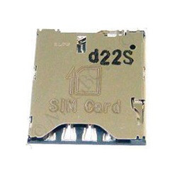 Коннектор SIM для HTC One S/8S/C6502/C6503 (ZL)