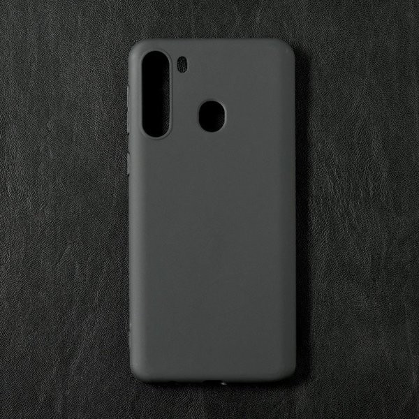 Силикон для SAMSUNG A105F A10, M105F M10, матовый, черный