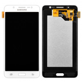 Дисплей для Samsung J510F/DS (J5 2016) в сборе с сенсором (белый) Оригинал