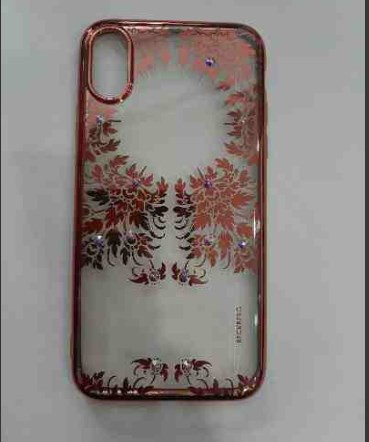 Накладка для Apl IPh X/XS, со стразами