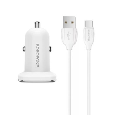 СЗУ BOROFONE BA42A 3.1A 3USB с кабелем micro