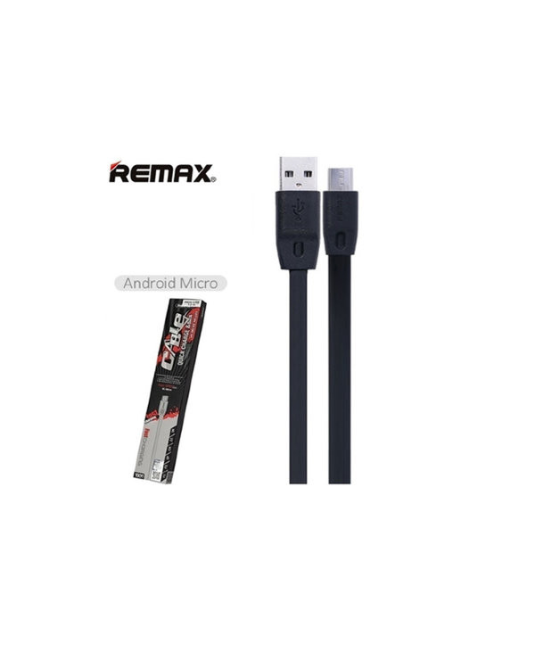 USB кабель для Micro REM RC-001m, Full Speed, резиновый, черный