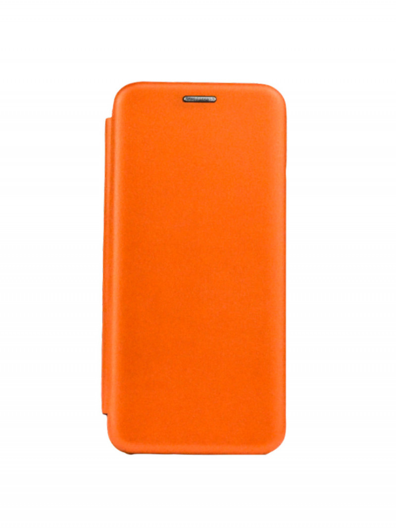 Чехол-книга для SAMSUNG A105F A10, M105F M10, Fashion Case, с магнитом, оранжевый