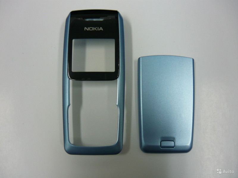 Корпус для Nokia 2310 без средней части (голубой)