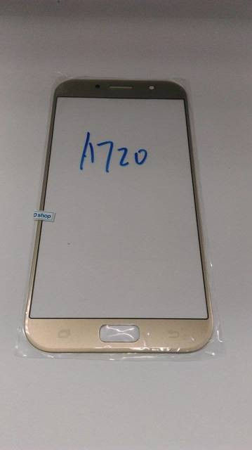 Стекло дисплея для Samsung A720F (A7 2017) (золото)