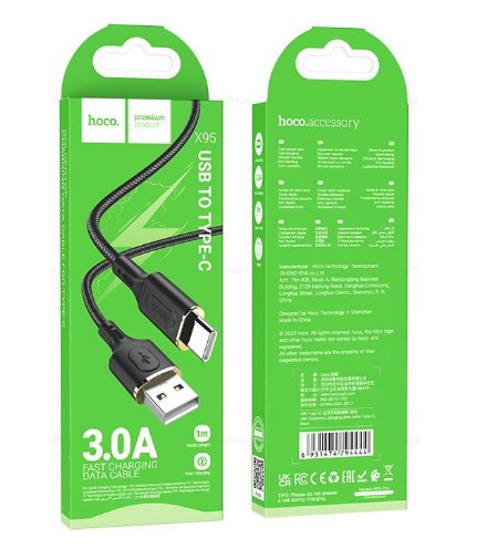 USB кабель для TYPE-C HOCO X95