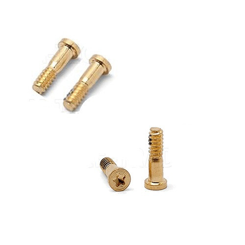 Винты для ApL iph 6S (2шт нижние) золото
