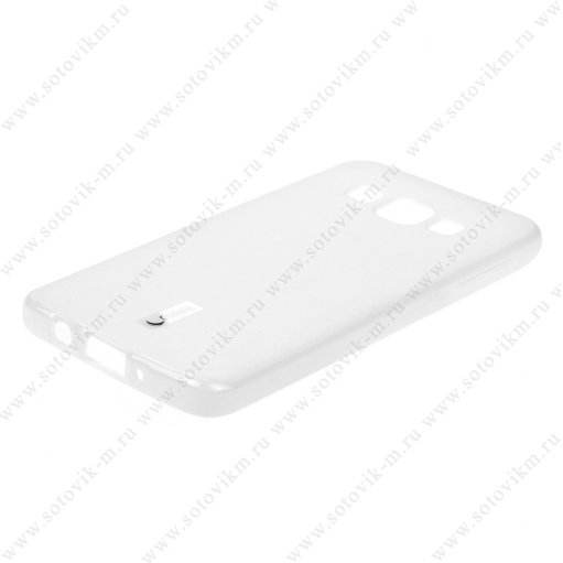 Силикон для SAMSUNG A300 (A3 2015), Cherry (белый)