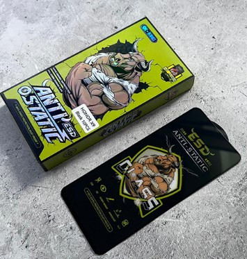 Защитное стекло для XIAOMI Redmi 9A 9С 10A Samsung A12, anti-static черный